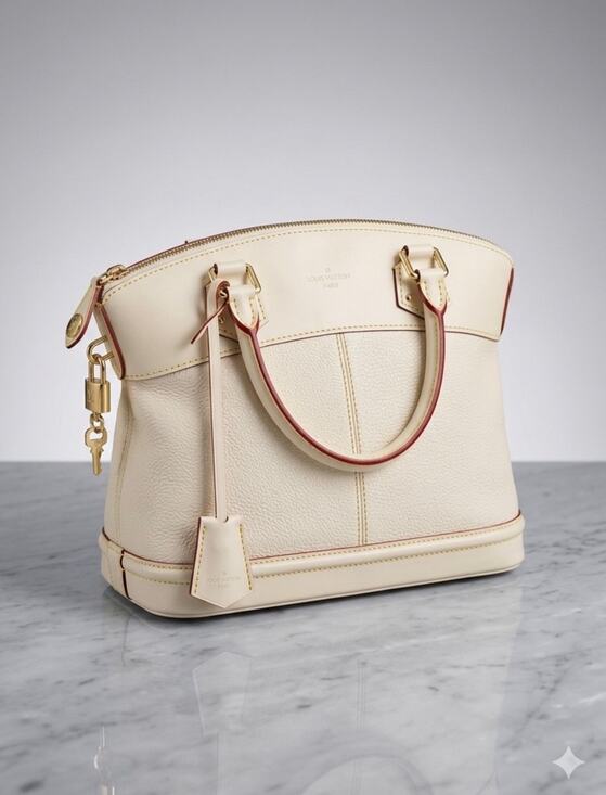 Louis Vuitton Handbags - Louis Vuitton | Lockit PM | Suhali Leather | Blanc | VINTAGE - Quiet Luxury